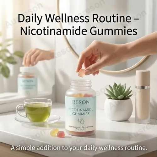 Nicotinamide gummies Vitamin B3 & Skin Glow | OEM supplier