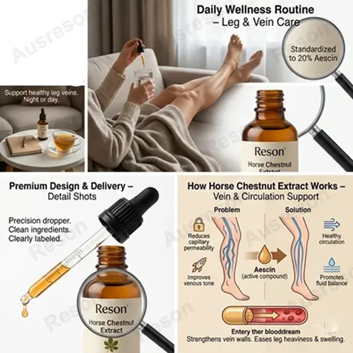 Horse Chestnut Extract Liquid Drops vein support | OEM supplier