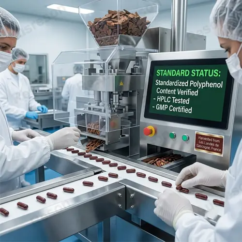 French Maritime Pine Bark Extract capsules Manufacturer