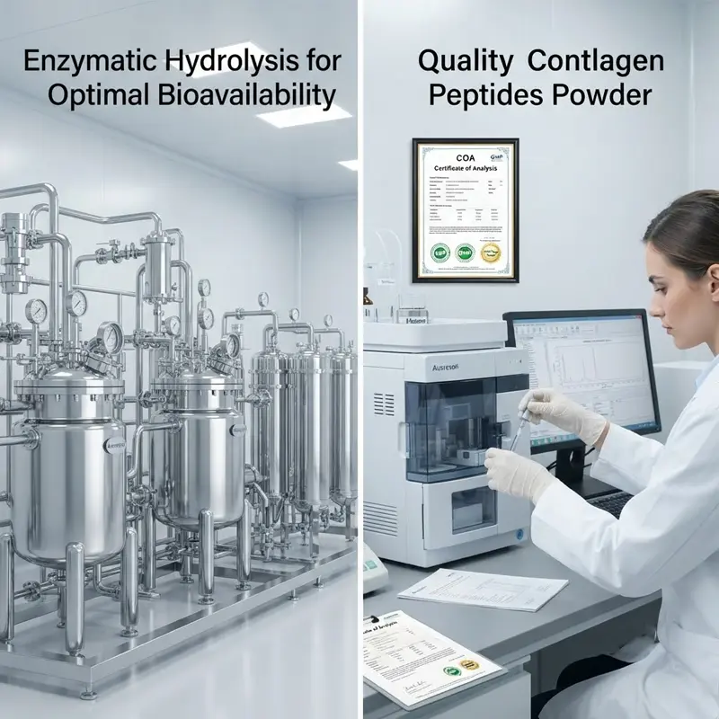 Hydrolyzed Collagen Peptides powder Clean Label Manufacturer