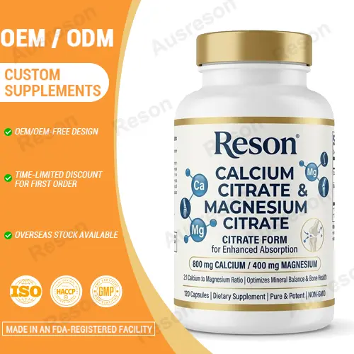 calcium citrate magnesium capsules OEM Manufacturer