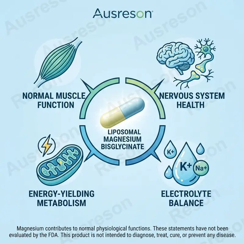 High bioavailability liposomal magnesium bisglycinate capsules for sleep supplier