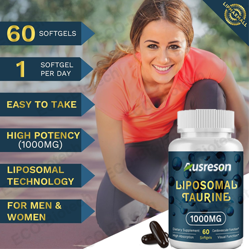 vegan liposomal taurine softgels supplement wholesale