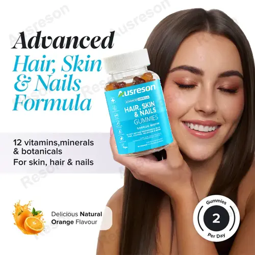 Hair Skin and Nails Gummies GMP certification | Reson