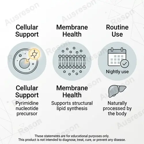Uridine Monophosphate capsules for memory and focus | OEM