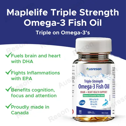 bulk Triple-Strength Omega-3 Fish Oil softgels manufacturer