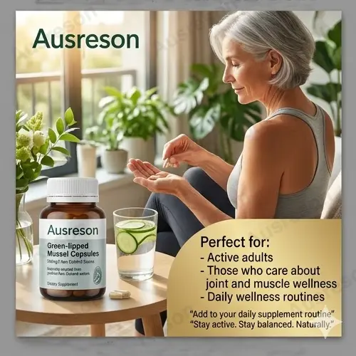 Green-lipped Mussel Capsules Joint Support | OEM Ausreson
