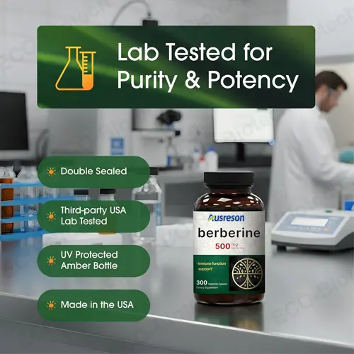 Berberine capsules supplement for blood sugar support