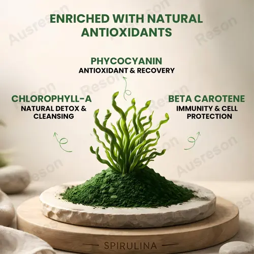 Organic spirulina tablets for Immune System Booster