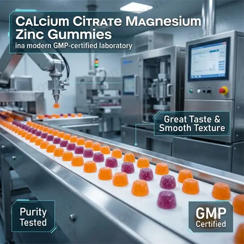 calcium citrate magnesium zinc gummies OEM Manufacturer