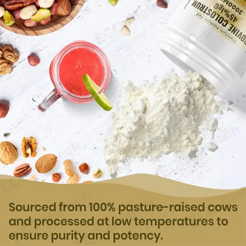 Grass-Fed Bovine Colostrum Powder - OEM Supplier