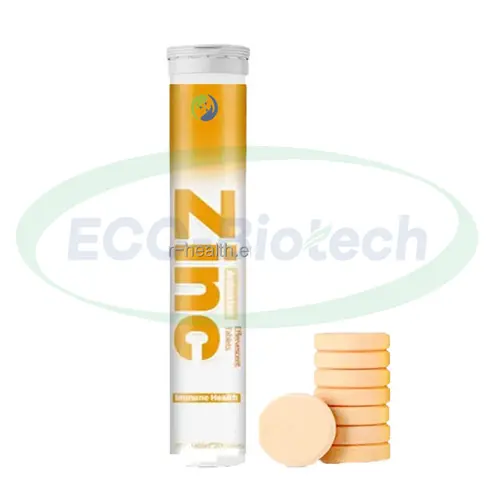 Zinc Effervescent Tablets for Immune Support | Fast Absorption | OEM