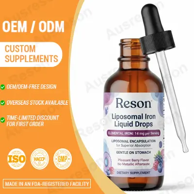 liposomal iron liquid drops Private label bulk supply