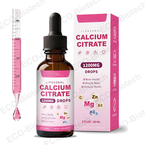 Liposomal Calcium Citrate Drops | Bone & Muscle Health | Reson