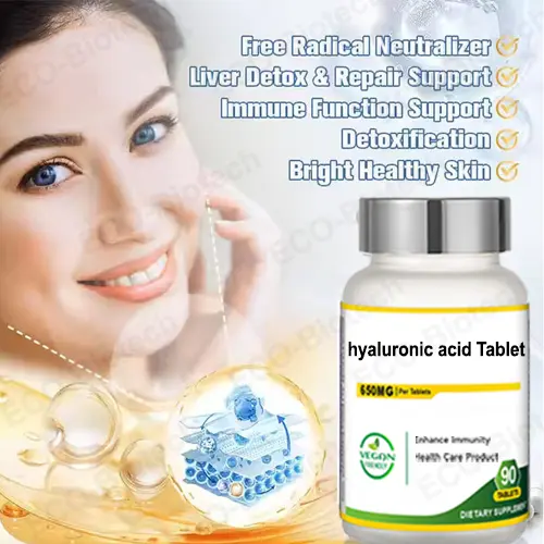 Hyaluronic Acid Tablets OEM manufacturers | Skin Hydration