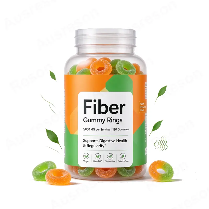 Fiber Gummy Rings gut health Supplement OEM Manufacturer