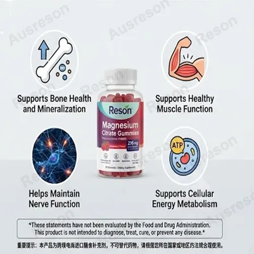Magnesium Citrate Gummies gummy 200mg OEM Manufacturer