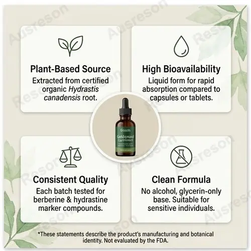 Goldenseal Liquid Extract for immune support OEM Manufacturer