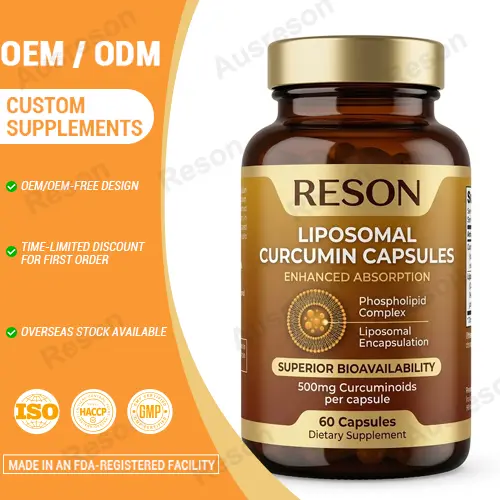 Liposomal Curcumin capsules Private Label Manufacturer